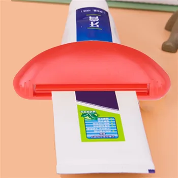 1 adet Banyo Tüp Diş Macunu Dağıtıcı Plastik Kolay Diş Macunu Krem Sıkacağı Ev Tüp Haddeleme Tutucu Sıkacağı