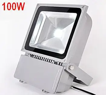 12V 100W LED Spot Projektör Açık Projektörler LED projektör Lambası Su Geçirmez Bahçe Çim Lambaları Sıcak Beyaz Soğuk Beyaz