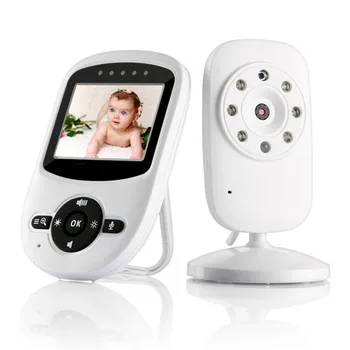 2.4 İnç Kablosuz Video bebek izleme monitörü Yüksek Çözünürlüklü Bebek Dadı Güvenlik Kamera Gece Görüş Sıcaklık İzleme Babyphone