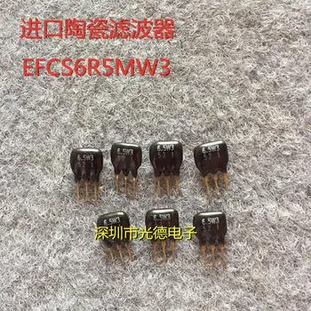 200 ADET/ EFCS6R5MW3 ithal Panasonic seramik filtre 6. 5W3 6.5 MHZ 6.5 M düz fiş 3 ayak siyah