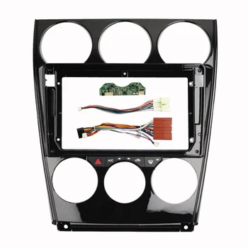 2Din Araba Radyo Fasya Mazda 6 2004-2016 için DVD Stereo Çerçeve Plaka Adaptörü Montaj Dash Kurulum Çerçeve Trim Kiti