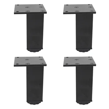 4 Paket Ayarlanabilir Mobilya Ayağı, alüminyum alaşımlı destek Ayakları Ağır Bacaklar çekyat Masası TV Dolabı Kanepe Dresser Masa 10cm