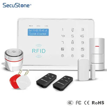 A-l-a-r - m Ev Anti-hırsızlık DIY Kiti 3G Sım Kart Kablosuz GSM Hırsız Güvenlik A-l-a-r-m Sistemi