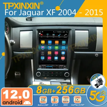 Android 12 Jaguar XF 2004 - 2015 İçin Android Araba Radyo 2 Din Autoradio Stereo Alıcısı GPS Navigator Multimedya Oynatıcı Kafa Ünitesi