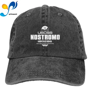 Baskı 3D Nostromo Logo Açık Eğlence Beyzbol Kapaklar Ayarlanabilir Hip Hop Şapka Kapaklar Şapkalar Kadınlar İçin