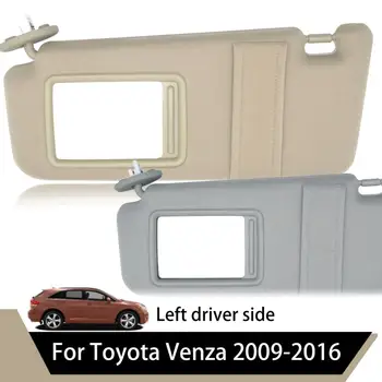 Bej ve Gri Güneşlik Toyota Venza 2009 - 2016 İçin Sunroof İle 743100T022A1 Sol Sürücü Araba Pencere Kapağı Gölge Sunvisor Kalkanı