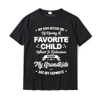 Benim Grand Vardır Benim Favori Gömlek Komik Büyükbaba Büyükanne T-Shirt Pamuk Öğrenci Tees Camisa T Gömlek Baskılı Üzerinde Rife