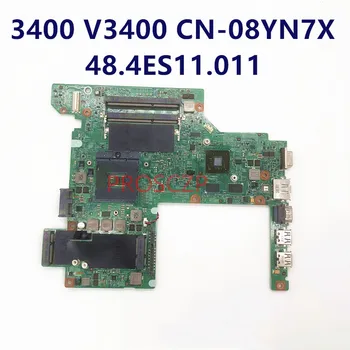 CN-08YN7X 08NY7X 8NY7X Için Yüksek Kaliteli Anakart DELL 3400 V3400 Laptop Anakart 09297-1 48. 4ES11. 011 HM55 %100 % Tam Test