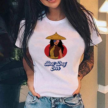 Disney Sıcak Satış Serisi Kadın T-Shirt Amerikan Bayrağı Güneş Gözlüğü Grafik Kadın T Shirt Yaz Yeni O Boyun Rahat Açık Tarzı
