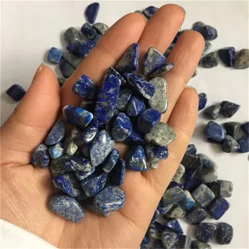 Doğal taş kuvars çakıl lapis lazuli cips kristaller bahçe dekorasyon için taş şifa 