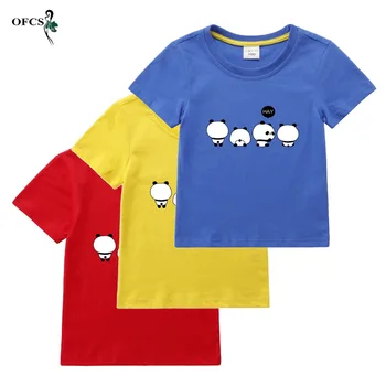 En Çok Satan çocuk T-Shirt Unisex Erkek Ve Kız Tişörtleri Çocuk 2-12 Yaşında Yürümeye Başlayan Pamuk Karikatür Tee Üstleri Giyim Kısa
