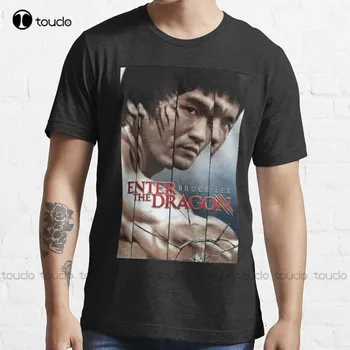 Girin Ejderha Kung Fu Filmler T-Shirt Gömlek Tasarımları İle Erkekler İçin Özel Yetişkin Genç Unisex Dijital Baskı Tee Gömlek Xs-5Xl