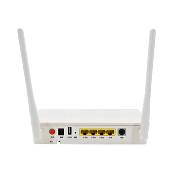 GPON XPON AC Çift Bant 4GE LAN 1POT USB 2.4 G 5G Çift Wifi GPON ONU ONT Ağ Terminali Cihazları