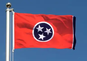 grommets İle 3x5ft Tennessee Bayrağı özel Açık Kraliyet Bayrak Afiş