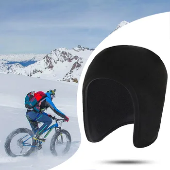 Kış bisikletçi şapkası Rüzgar Geçirmez Sıcak Tutmak Kayak Kap Koşu Kayak Sürme Termal Polar Şapka Bisiklet Bisiklet Kap Bisiklet Şapkalar