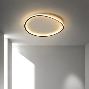Modern daire LED tavan ışıkları İskandinav basit tasarım kapalı yatak odası oturma odası Restoran dekor avize lamba fikstür