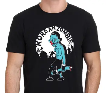Pamuklu Erkek T-shirt Klasik Yaz Stranger Şeyler Kore Zombi Chan Sung Jung Karikatür Logo Özel T Shirt Dijital Baskı