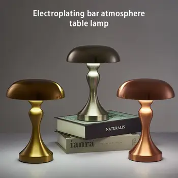 Retro Led masa Lambası Dokunmatik şarj edilebilir Usb gece lambası yemek odası Oturma odası Yatak odası Dekorasyon için