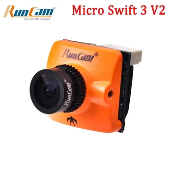 Runcam Mikro Swift 3 V2 4: 3 600TVL CCD Mini FPV Kamera 2,1 mm / 2,3 mm PAL / NTSC OSD Yapılandırma M12 lens FPV Yarış Drone