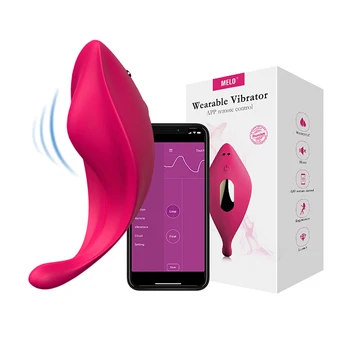 Seks Oyuncakları Giymek Görünmez Vibratör Kadınlar için Kablosuz APP Uzaktan Kumanda Vibratör Aşınma Titreşimli Külot Oyuncaklar Çift için Seks Shop