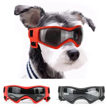 Serin Pet Güneş Gözlüğü Gözlük Köpekler Hayvanlar mascotas Bakım Aksesuarları Açık Bisiklet Yavru Köpek Gözlük Schnauzer Gözlük