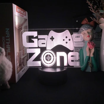 Sıcak 3D Led Gece Lambası Gamepad Evrim Denetleyici Çocuk Yatak Odası İçin Oyun Odası Dekor Serin doğum günü hediyesi masa lambası Genshin Darbe