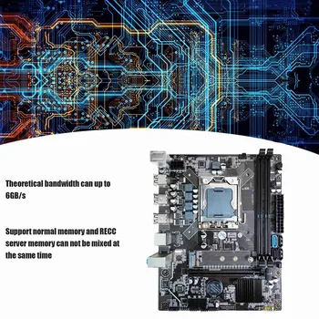 X79 LGA1356 DDR3 M. 2 NVME SATA3.0 Anakart E5 2420 CPU + 4G DDR3 RAM + SATA Kablosu + RJ45 Ağ Kablosu + Termal Gres