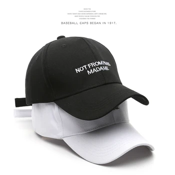 Yeni Moda pamuklu beyzbol şapkası Erkekler ve Kadınlar için Yaz Güneş Kapaklar Snapback Şapka Siperliği Unisex Rahat Hip Hop Şapka not1