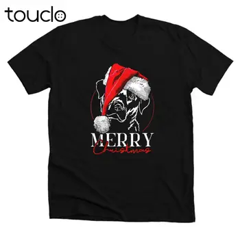 Yeni Santa Labrador Retriever Merry Christmas Köpek Lab Anne Gömlek Tee Unisex T-Shirt S-5Xl