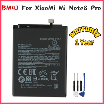 Yeni çığlık BM4J Telefonu Pil İçin Xiaomi Not 8 Pro Note8 Pro Pil uyumlu yedek Piller 4400mAh Ücretsiz Araçlar