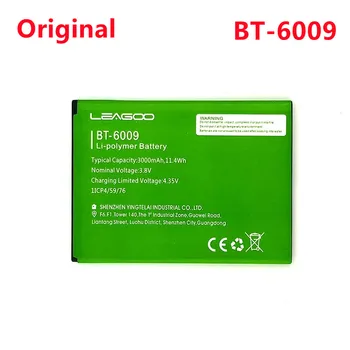 YENİ BT - 6009 3000mAh Pil LEAGOO M13 Telefon Son pil değiştirme + Takip Numarası